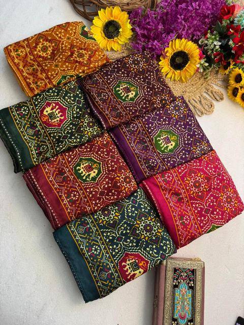 Tulsi pashmina silk Indian saree wholesalers in Mumbai